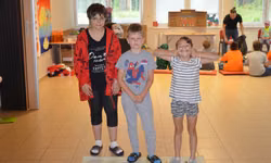 Miška, Miško a Maťka sa našli. Všetci začínajú na písmenko M.
