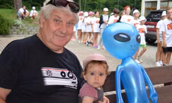 Ujo Milo k nám do tábora každý rok donesie ten najlepší trdelník na svete.