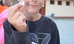 Branko dostal diamant za to, že ochotne pomáhal ostatným v skupine.