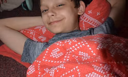 Dávidko nám dnes robil redaktora počasia. Išlo mu to naozaj veľmi dobre.