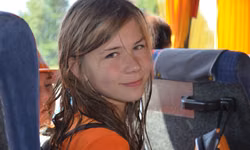 Barborke sa páči, že si spievame hudbu aj v autobuse.