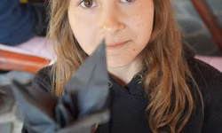 Tiffany sa naučila ako si poskladať takúto krásnu ružu.
